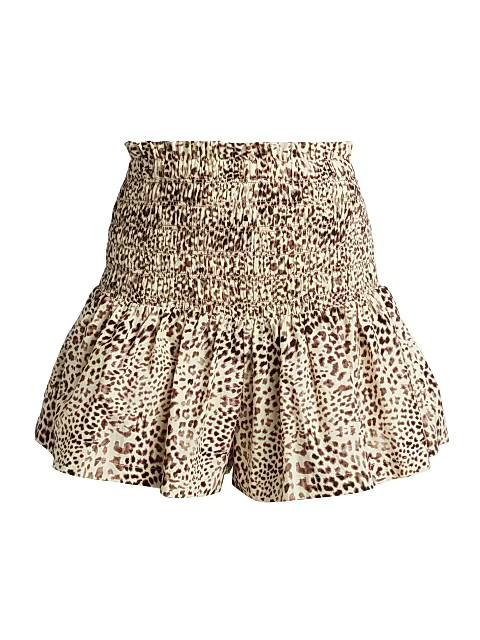 Calla Cheetah Print Shorts | Saks Fifth Avenue
