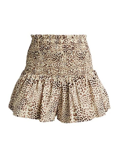 Calla Cheetah Print Shorts | Saks Fifth Avenue