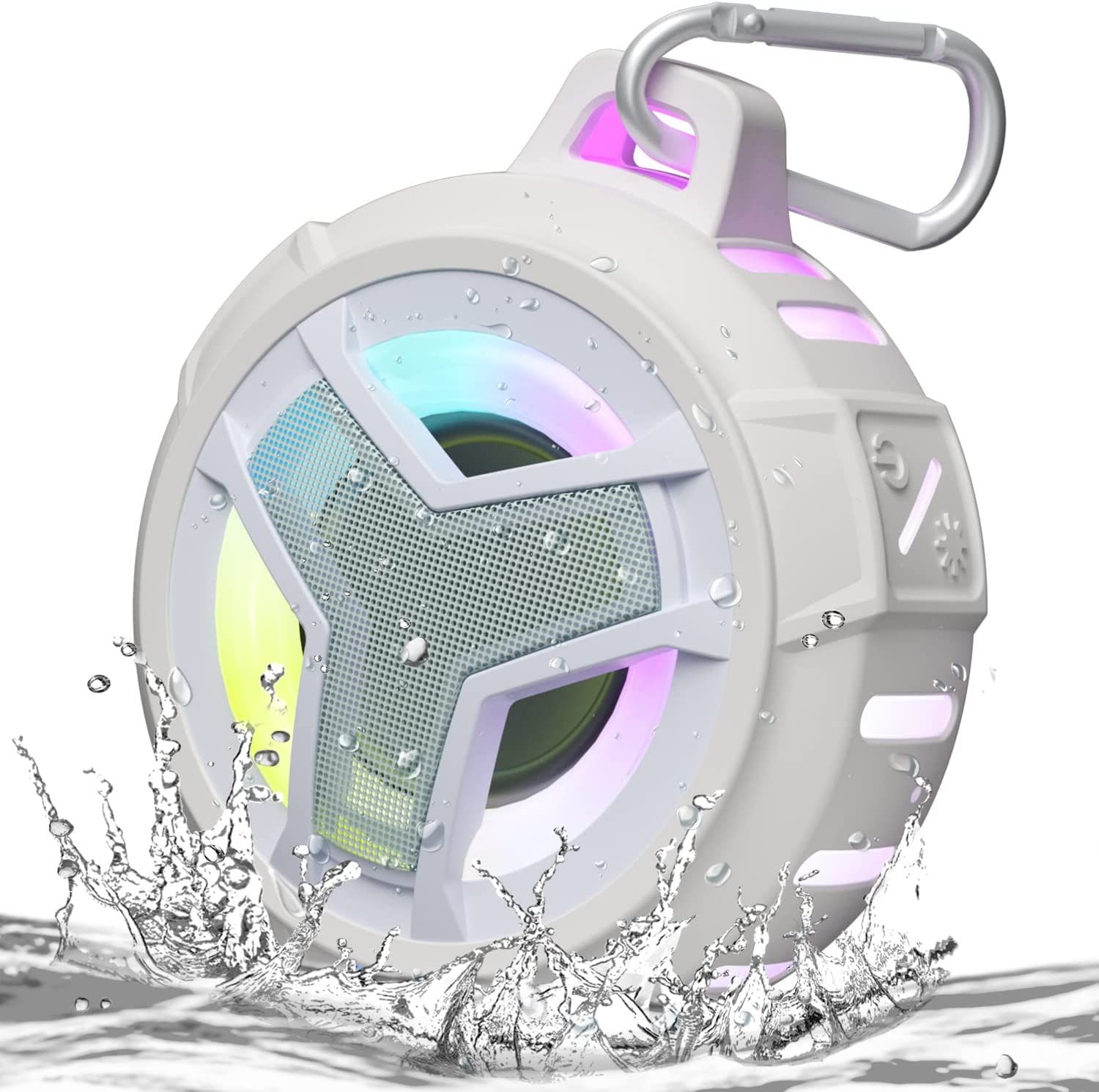 EBODA Bluetooth Shower Speaker, IPX7 Waterproof Portable Speakers, True Wireless Stereo BT 5.0 wi... | Amazon (US)