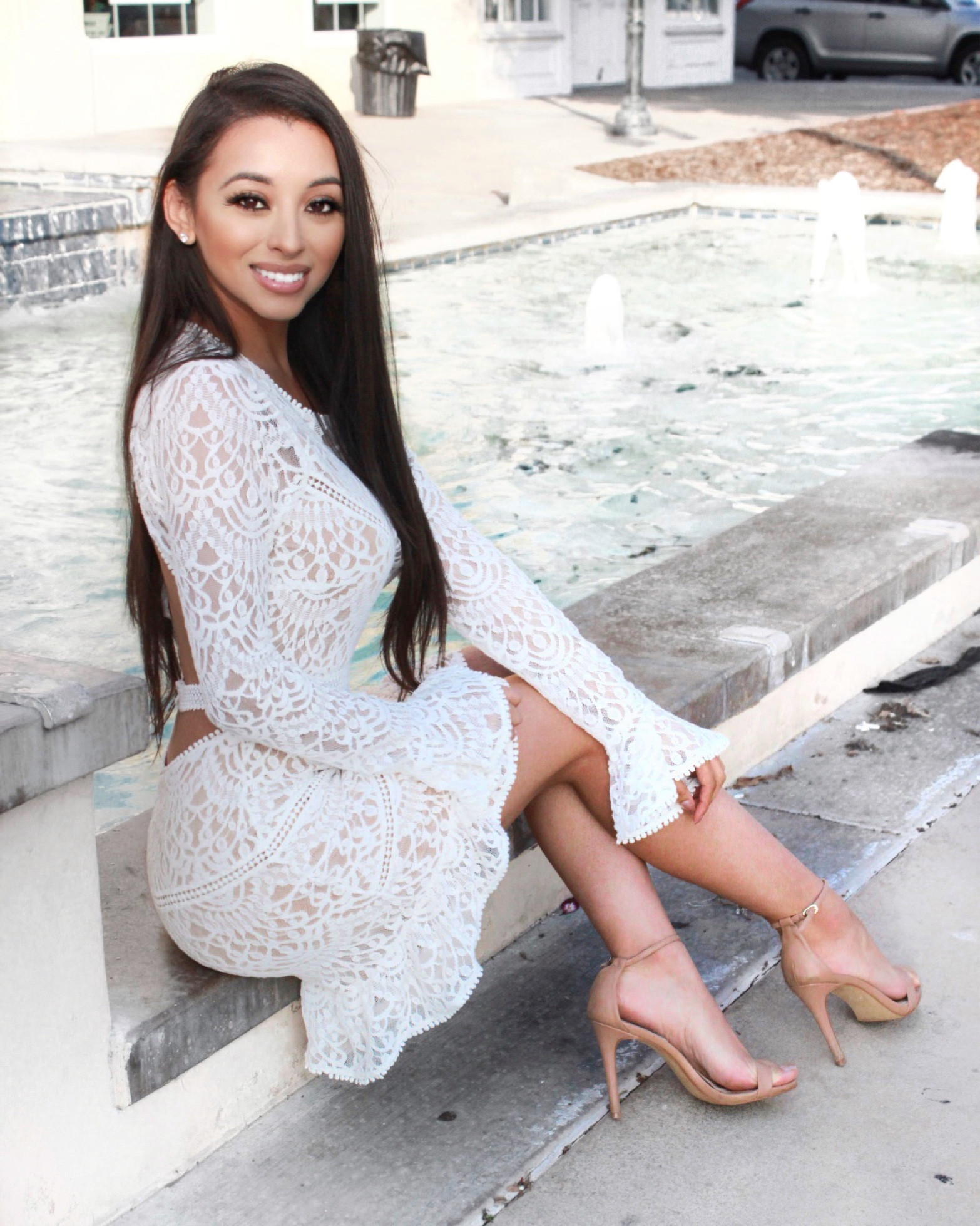Spring, Easter , white texture dress

#LTKSpringSale #LTKstyletip 

#LTKSeasonal