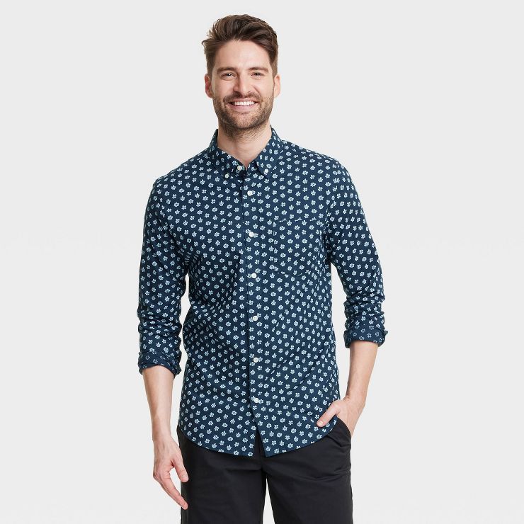 Men's Every Wear Long Sleeve Button-Down Shirt - Goodfellow & Co™ | Target