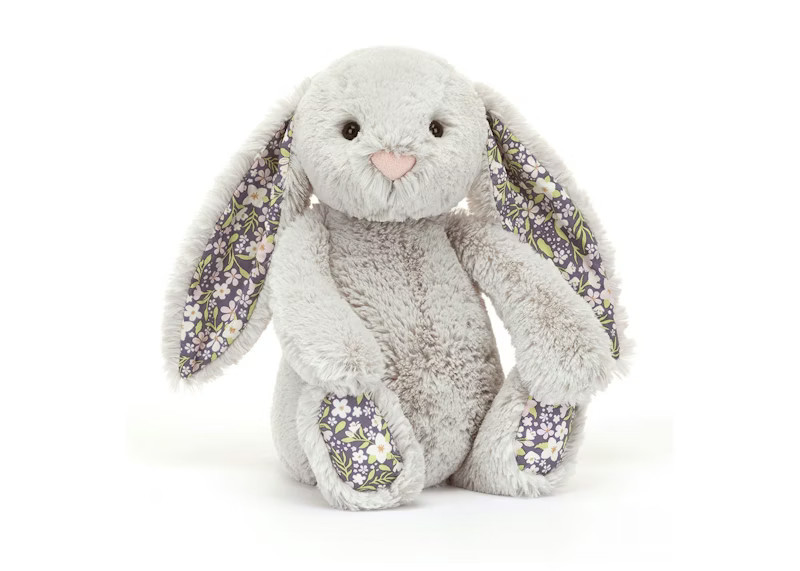 Jellycat Blossom Silver Bunny 'Bloom' Plush | StockX