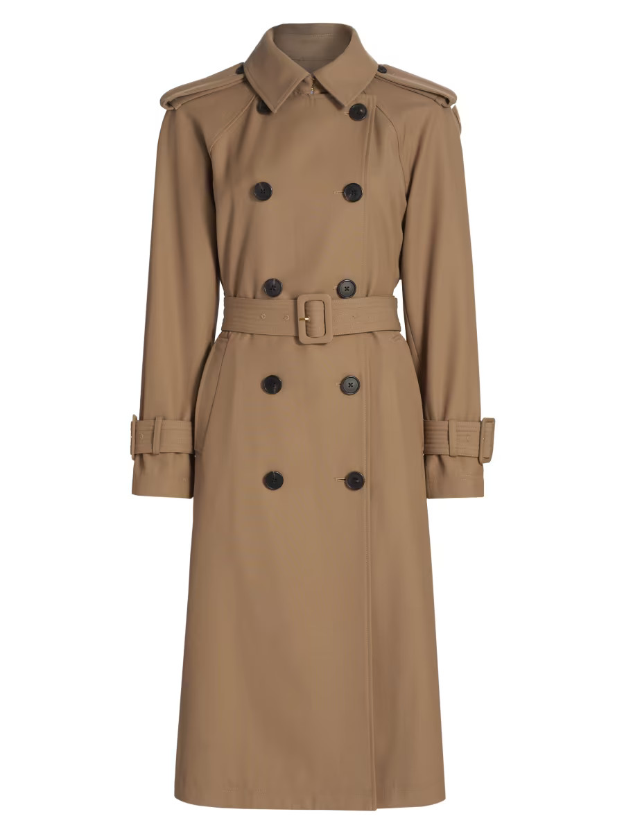 Veronica Beard Conneley Dickey Trench Coat | Saks Fifth Avenue | Saks Fifth Avenue