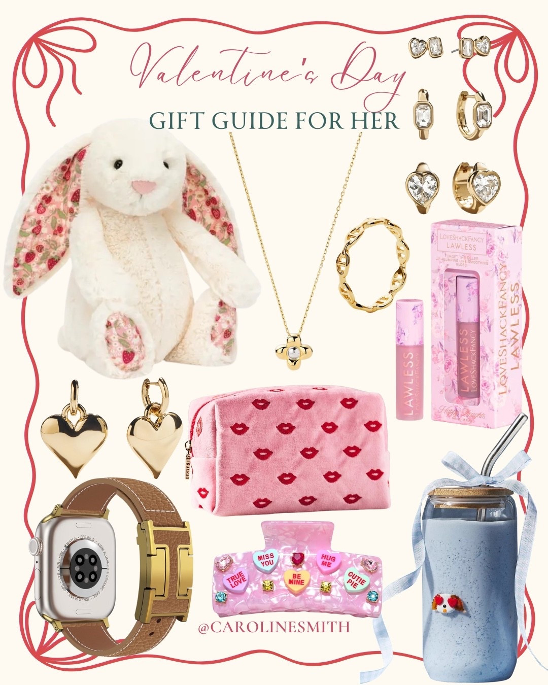 Valentine’s Day gift ideas for her


Jellycat, hearts, Baublebar, sale, jewelry, look for less, Apple Watch, Anthropologie, cosmetic bag, pink, gift guide, Ana Luisa 

#LTKBeauty #LTKSaleAlert #LTKSeasonal