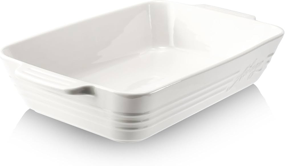 Casserole Dish Ceramic Baking Dish Casserole Dishes for Oven 9x13 Baking Dish with Handles Deep a... | Amazon (US)