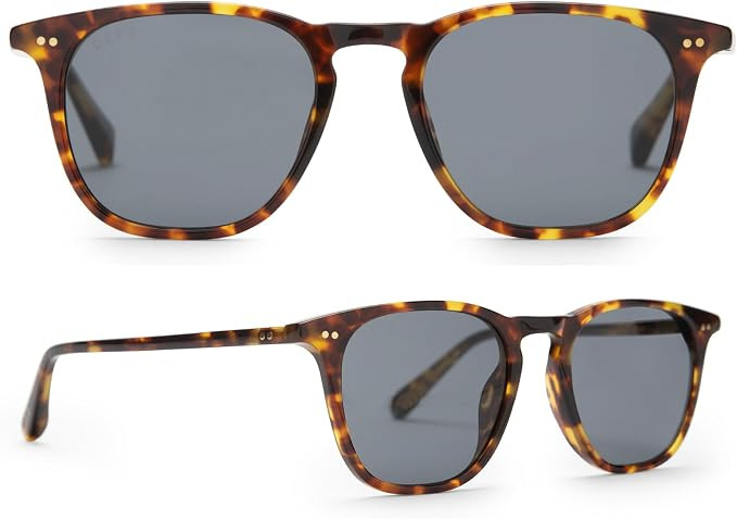 DIFF Maxwell Designer Square Sunglasses for Men and Women UV400 Polarized Protection | Amazon (US)