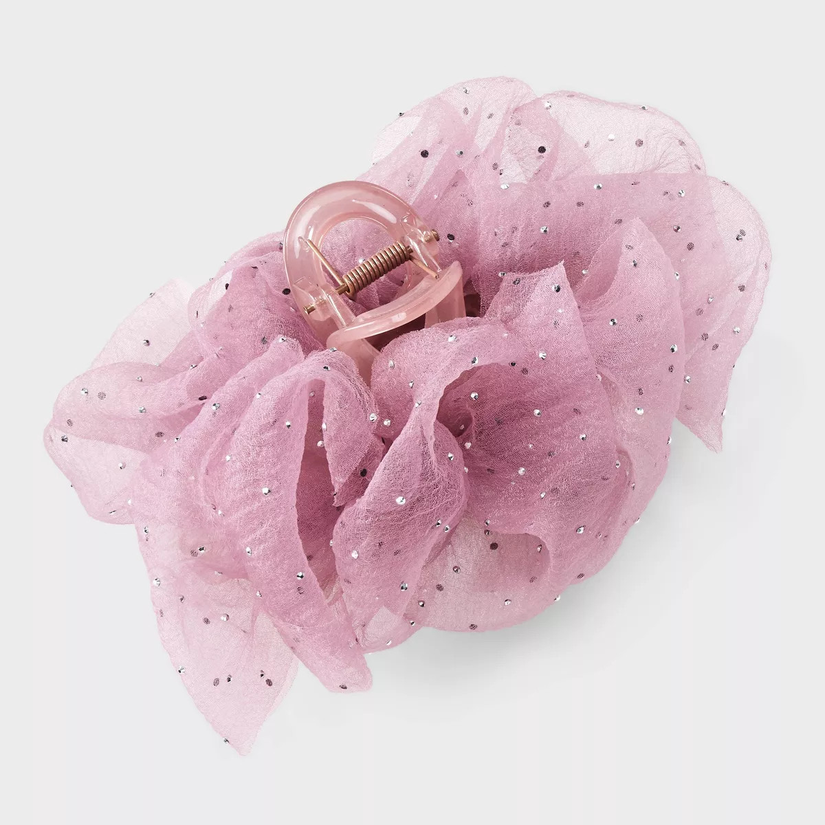 Ruffle Hair Claw Clip - Wild Fable™ Pink | Target