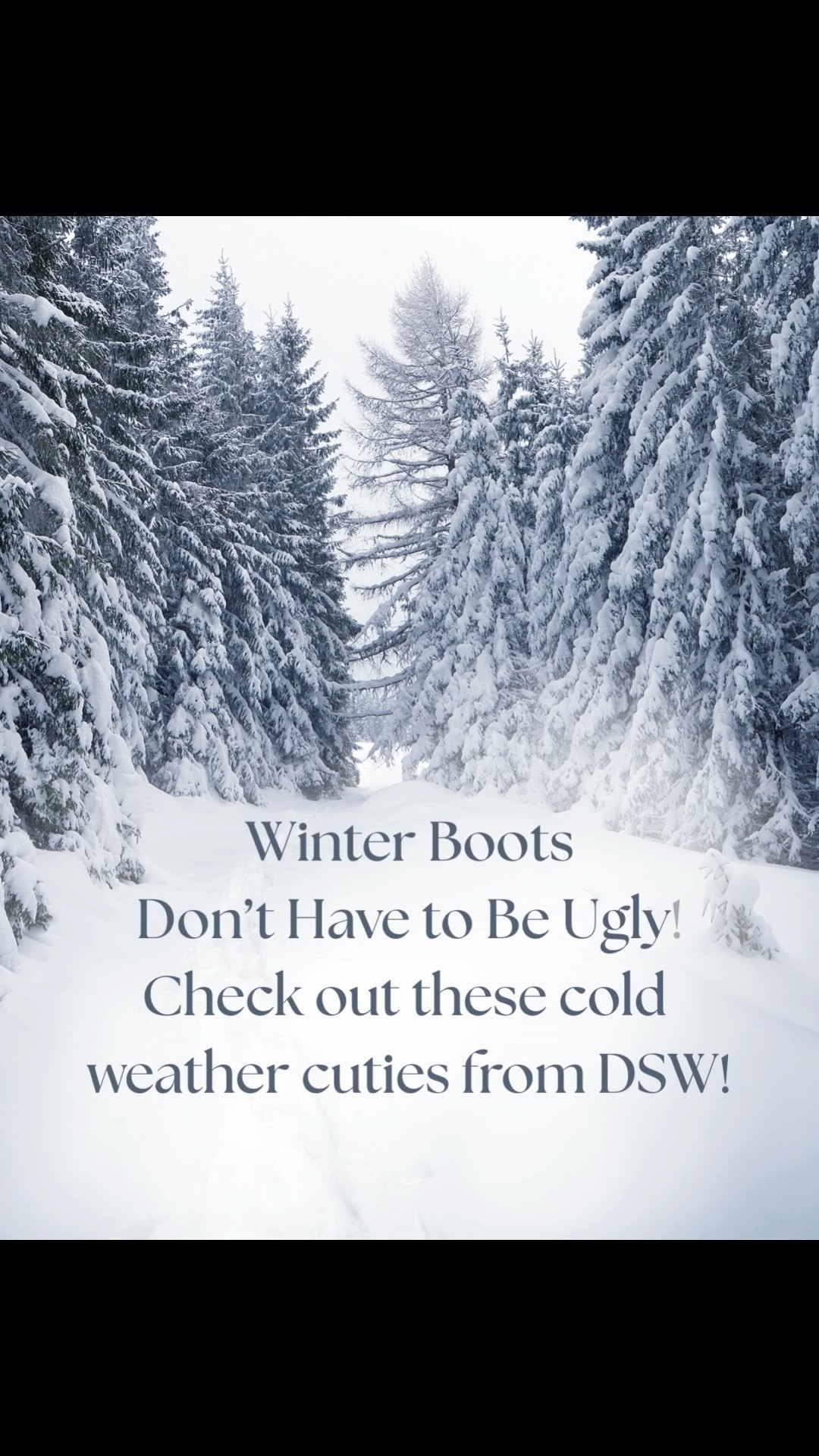 Cute Winter Boots! Need I say more 😍

Don’t forget to click the LTK 🔗 in my bio to shop these fabulous winter boots! 


#LTKFindsUnder100 #LTKSeasonal