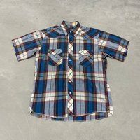 Large/1980S Wrangler Western Wear Pearl Snap Flannel Rockabilly T Shirt | Etsy (US)