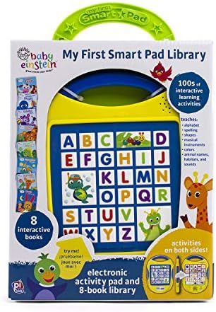 Baby Einstein - My First Smart Pad Library Electronic Activity Pad and 8-Book Library - PI Kids | Amazon (US)