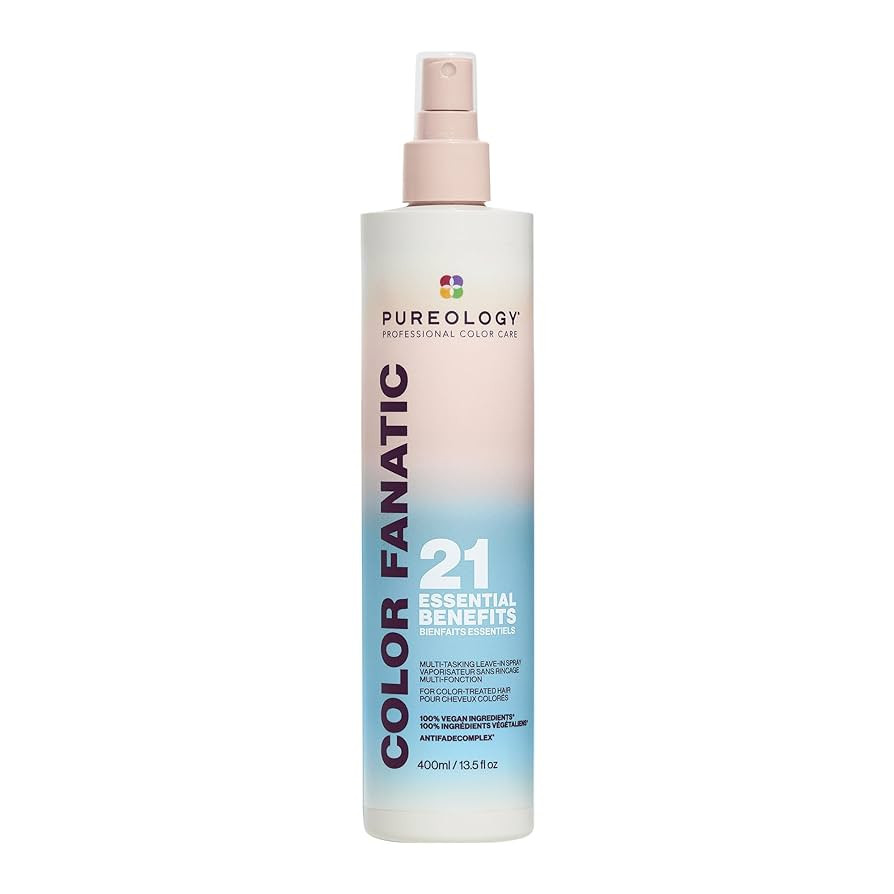 Pureology Leave In Conditioner, Color Fanatic, Heat Protectant Spray, Hair Detangler Spray, Shine... | Amazon (CA)