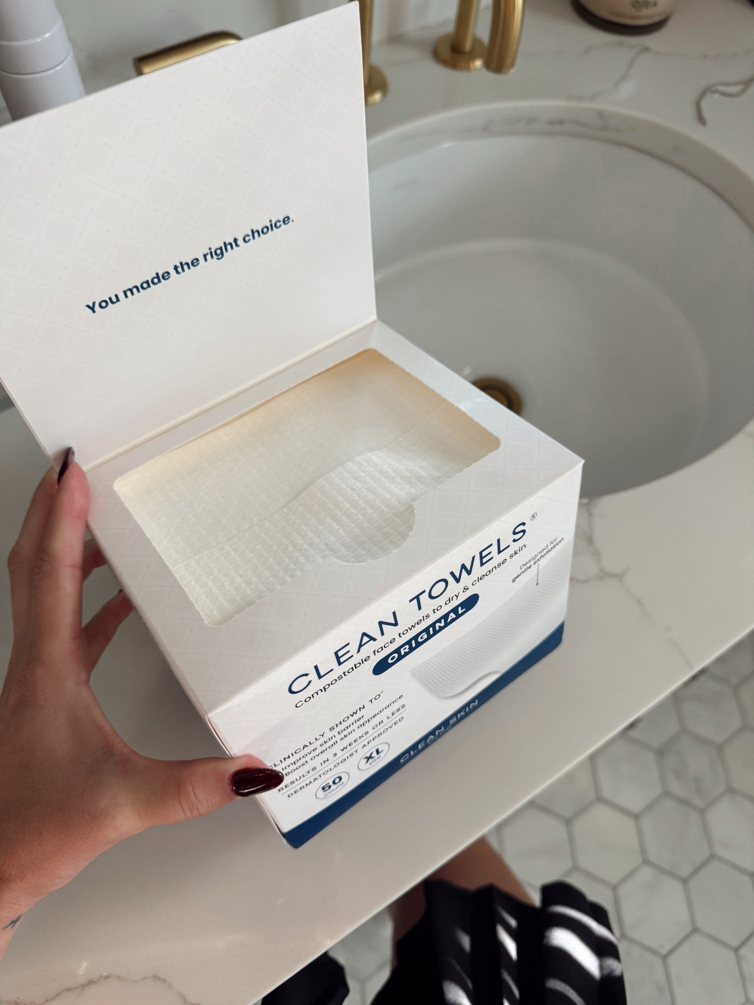 I mostly use the Clean Skin towels for travel but use them at home if I have a lot of makeup on. They’re truly the best and love that they’re biodegradable!

#LTKFindsUnder100 #LTKBeauty #LTKFindsUnder50