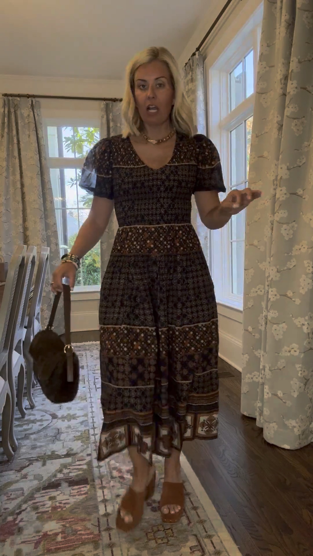 Stretchy and cute?! Done and done. Loving this look for Thanksgiving and beyond 

Wearing XS dress and 8 shoes

#LTKSeasonal #LTKOver40 #LTKootd