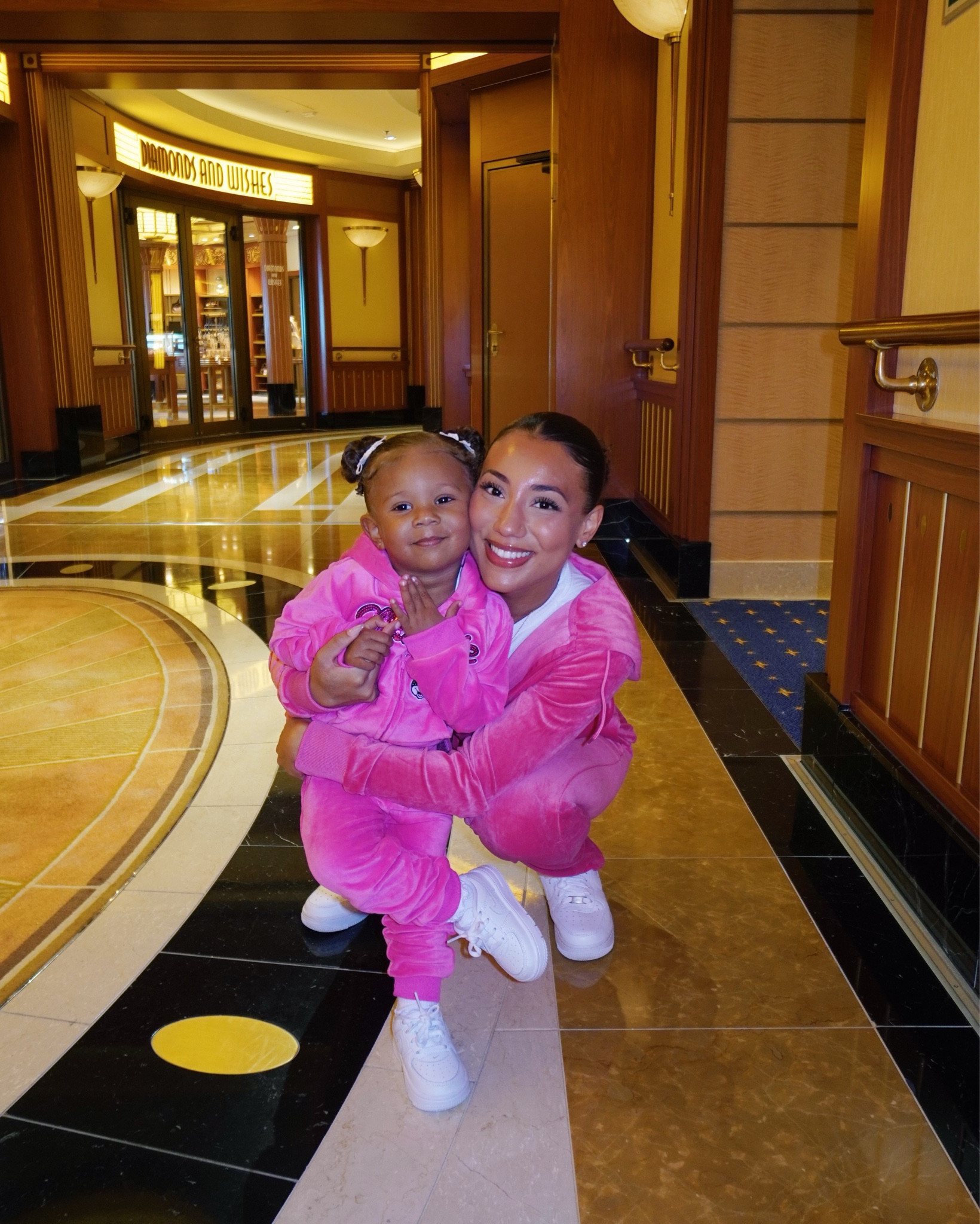 Matching velour sets for mommy and baby girl💖 i found the Minnie Mouse one in her size and just knew i had to get one for myself so we could match✨

#LTKKids #LTKmomlife #LTKootd