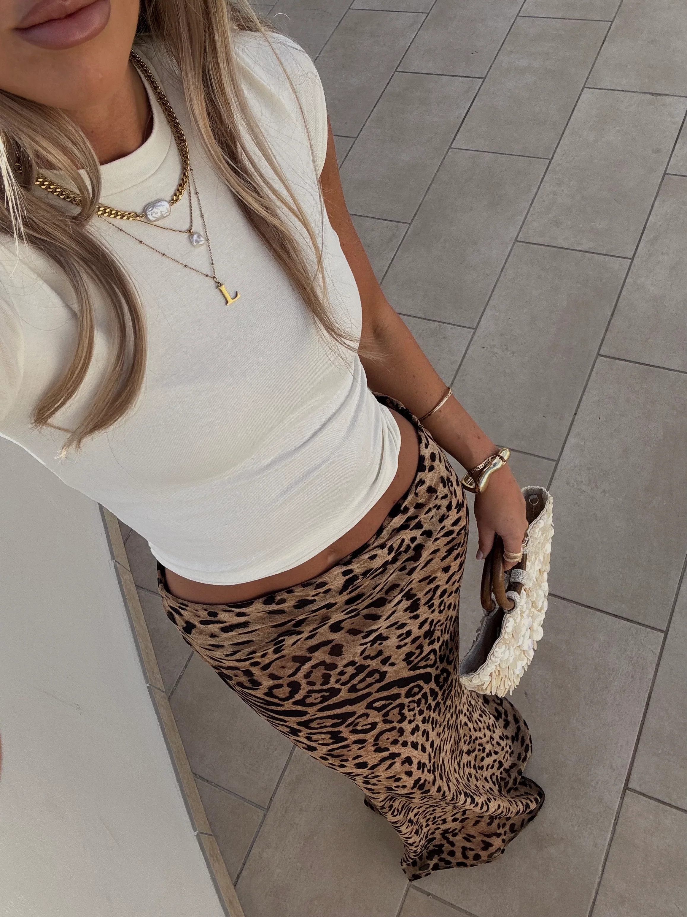 Marina Maxi Skirt - Leopard | Lola Rae Fashion
