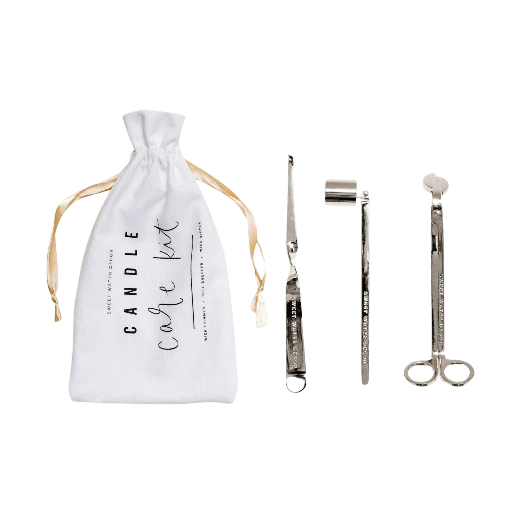 Silver Candle Care Kit | Sweet Water Decor, LLC