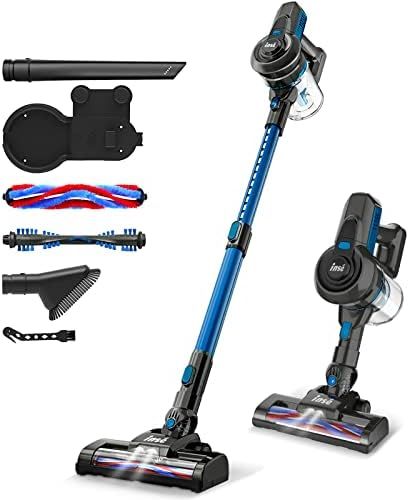 INSE Cordless Vacuum Cleaner, 12KPa Powerful Vacuum Cleaner with 160W Motor, 4-in-1 Cordless Stick V | Amazon (US)