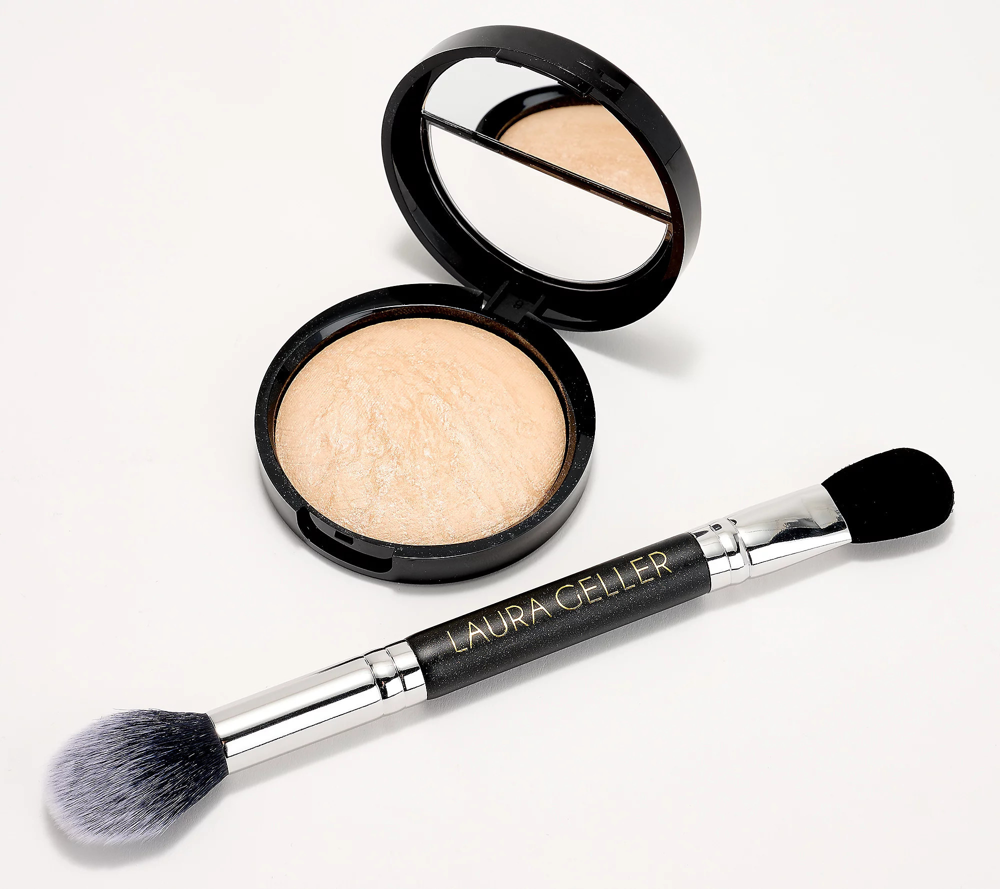 Laura Geller Super-Size Prosecco Highlighterwith Brush | QVC