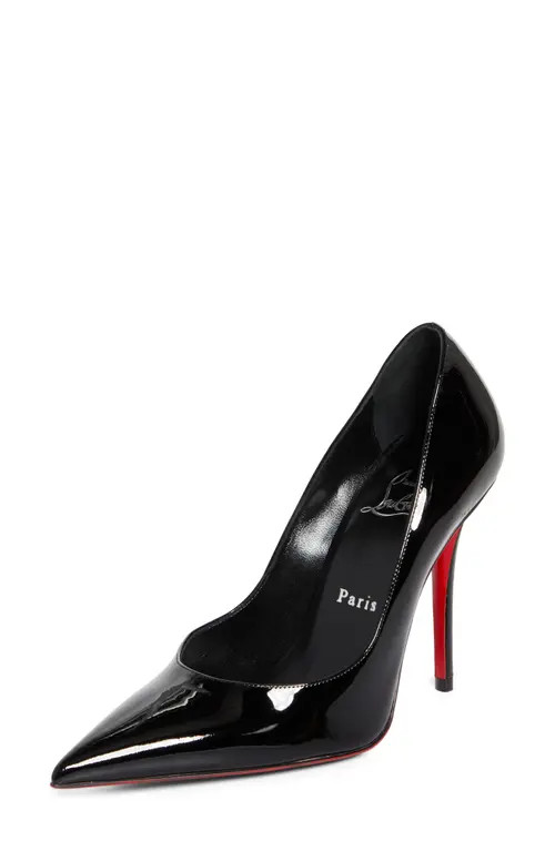Christian Louboutin Miss Z Pointed Toe Pump in Black at Nordstrom, Size 8.5Us | Nordstrom