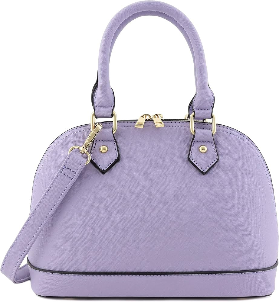 Zip-Around Saffiano Classic Dome Satchel | Amazon (US)