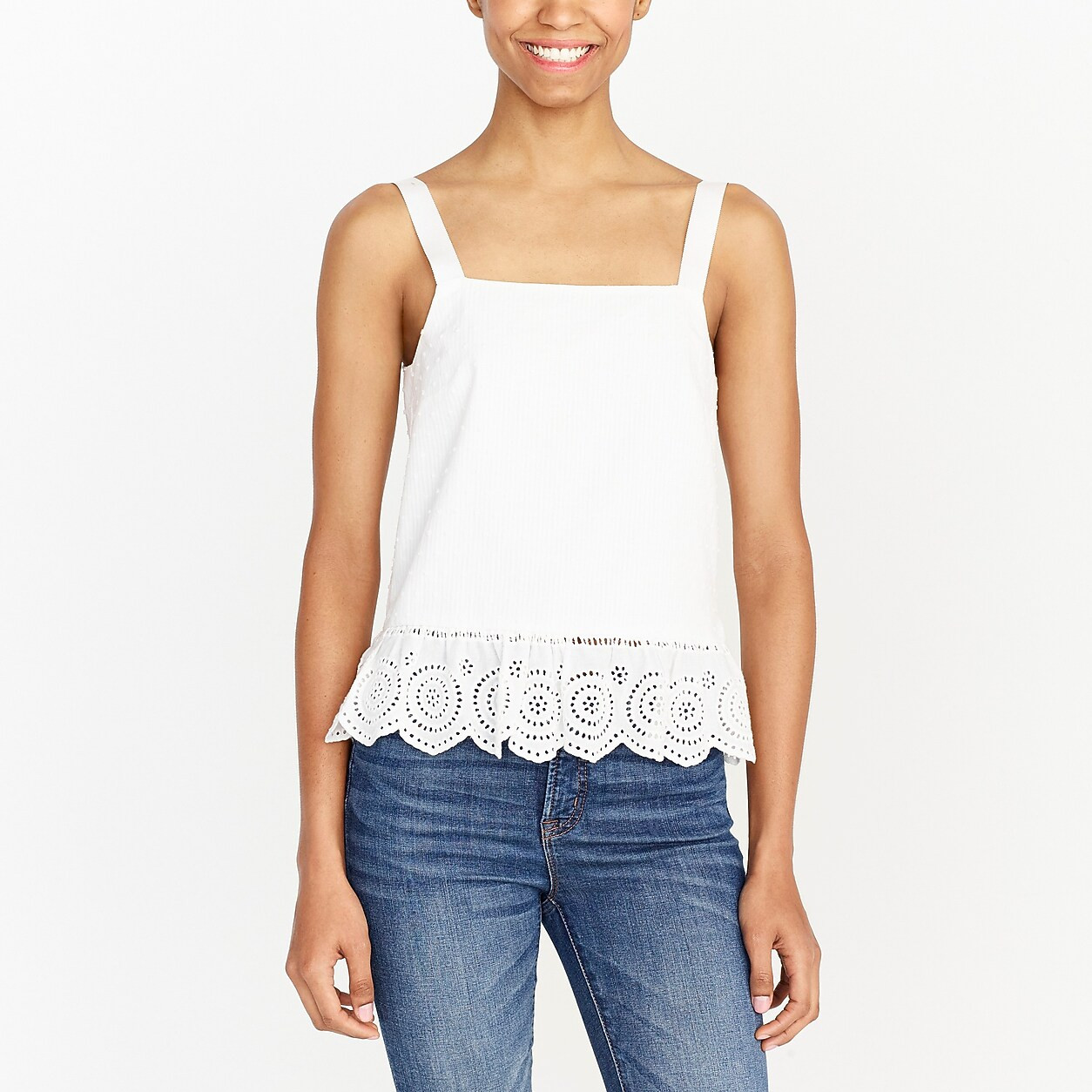 Textured tie-sleeve top | J.Crew Factory