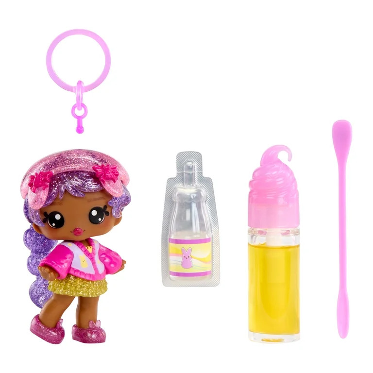 Yummiland x PEEPS Lip Gloss Doll- Michelle Mallows with Scented Lip Gloss, Ages 4+ | Walmart (US)