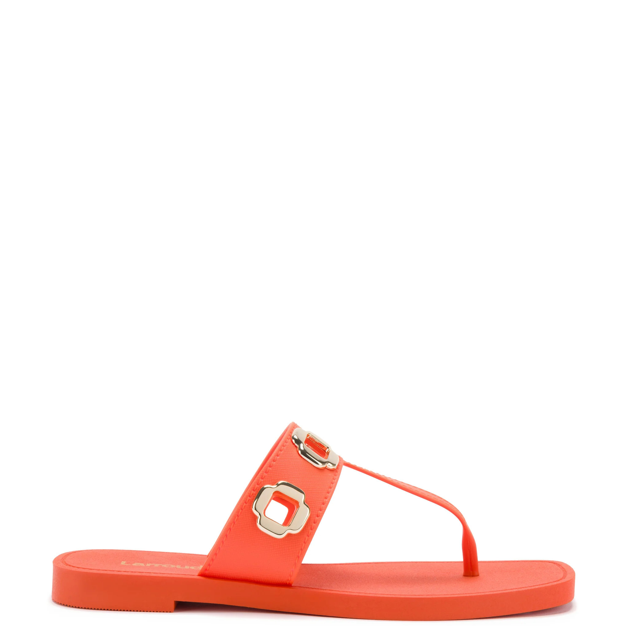 Milan S In Orange PVC | Larroude