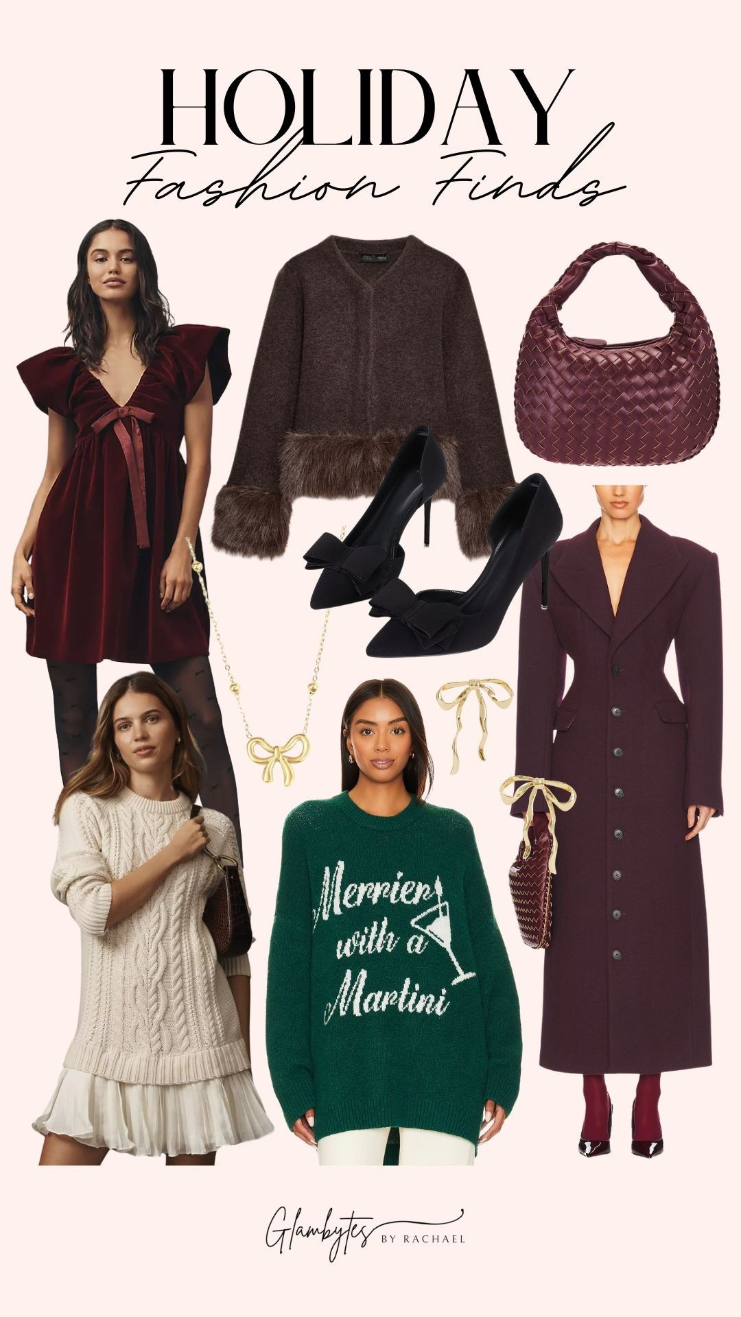 Holiday Fashion Finds ✨

holiday outfit, luxe fashion, winter style, party look, Christmas outfit, holiday dressing, cozy chic, velvet dress, statement coat, bow details, knitwear, holiday sweater, elegant fashion, festive season

#LTKParties #LTKStyleTip #LTKFindsUnder100