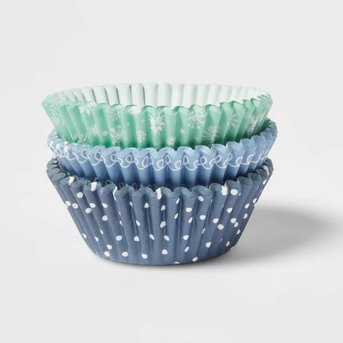 75ct Paper Winter Baking Cups - Wondershop™ | Target