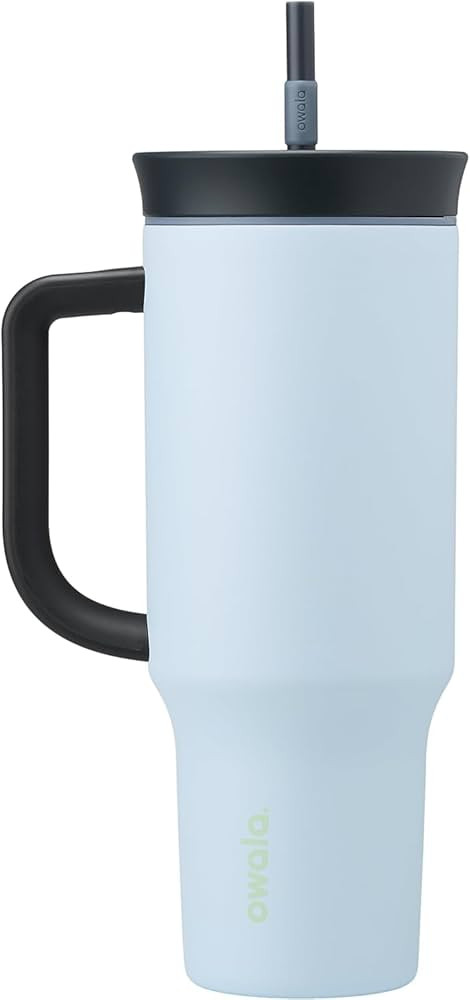 Owala Stainless Steel Triple Layer Insulated Travel Tumbler with Spill Resistant Lid, Straw, and ... | Amazon (US)