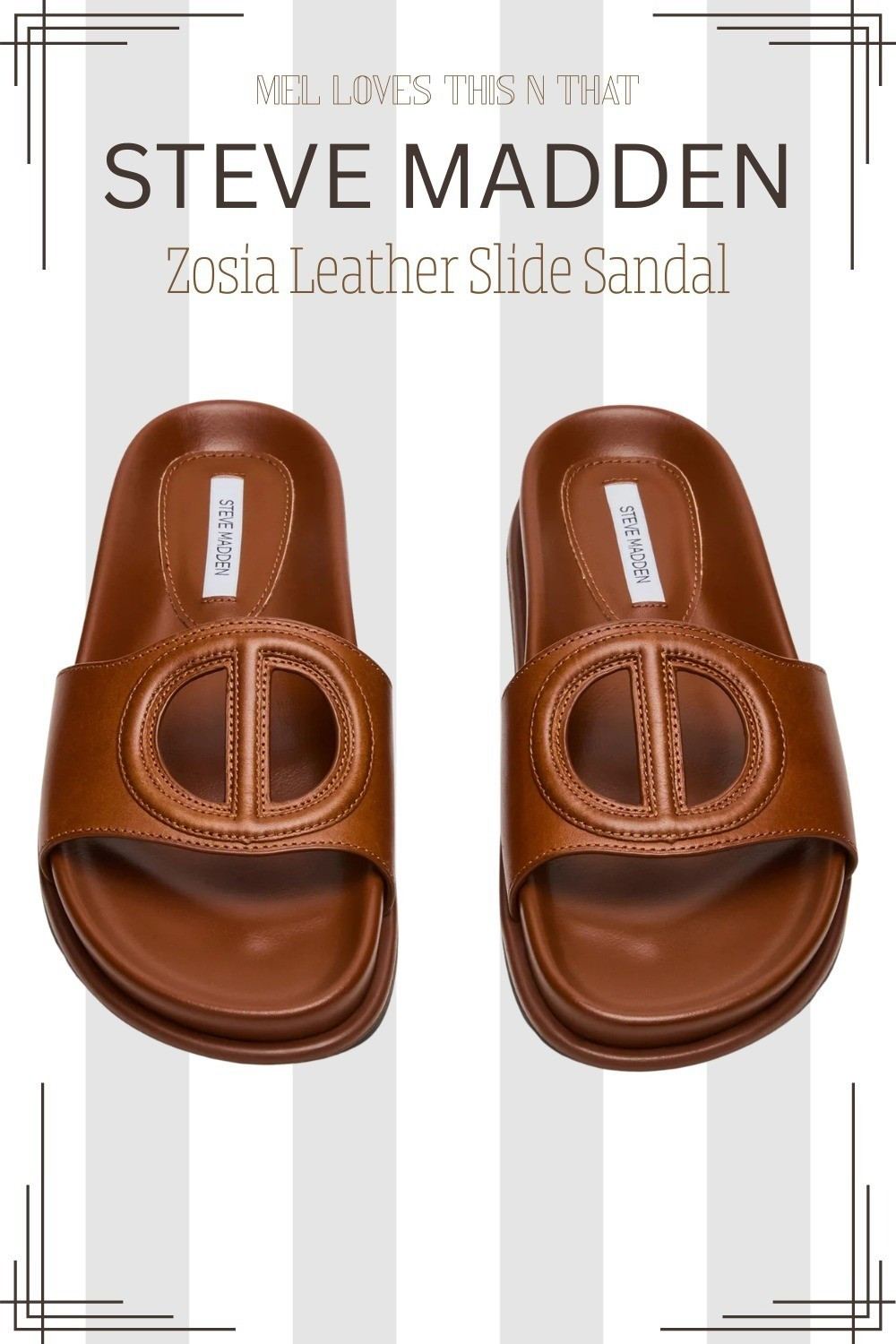 Steve Madden: Zosia Leather Slide Sandal

#LTKgrwm #LTKootd