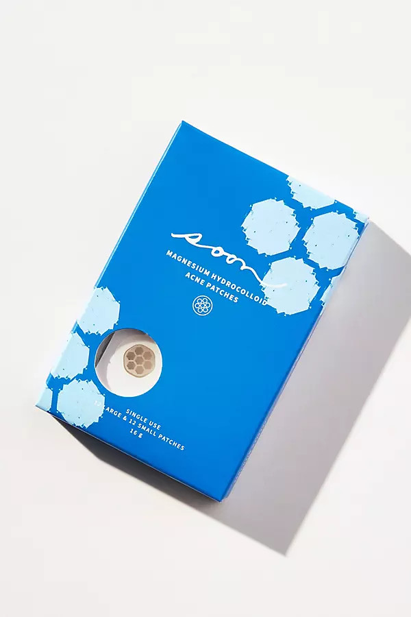 Soon Magnesium Hydrocolloid Acne Patches By Soon Skincare in Blue | Anthropologie (US)