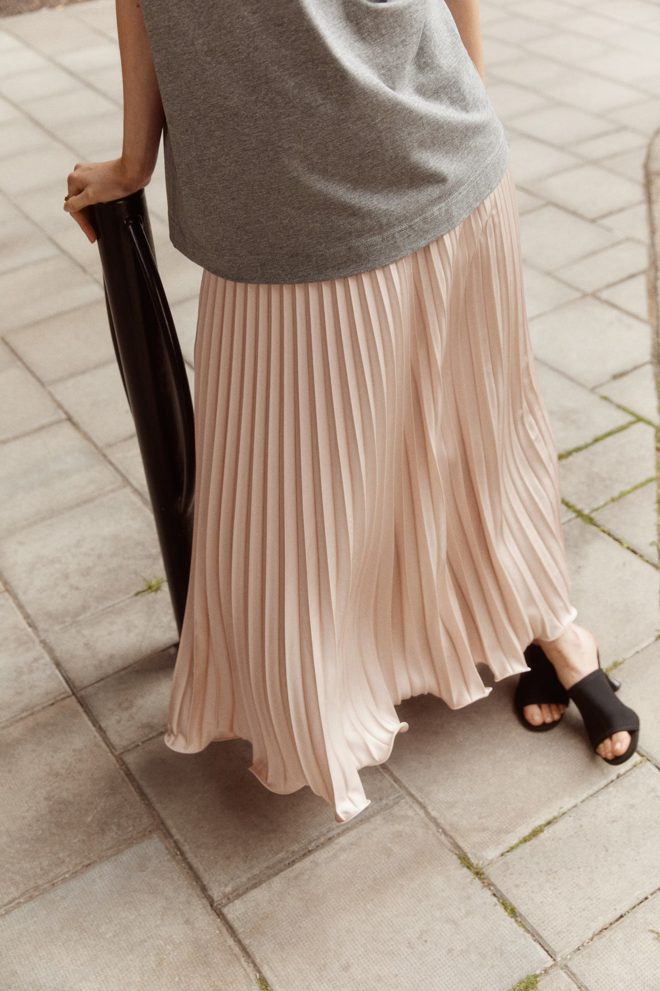 Maxi gonna plissettata | H&M (FR, IT, ES, PT, BE)