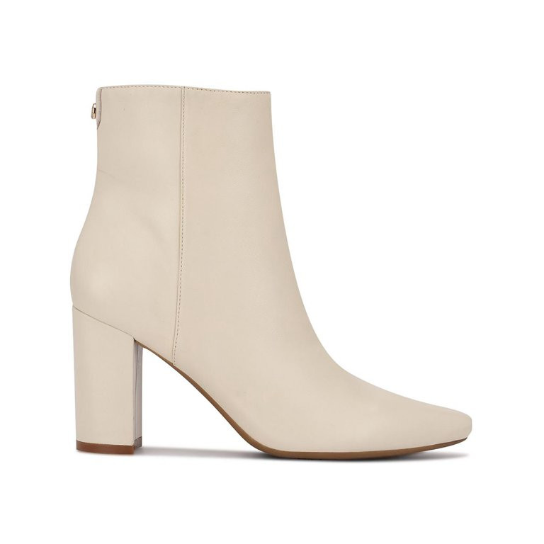 Nine West Womens Dery  Leather Zip Up Ankle Boots - Walmart.com | Walmart (US)