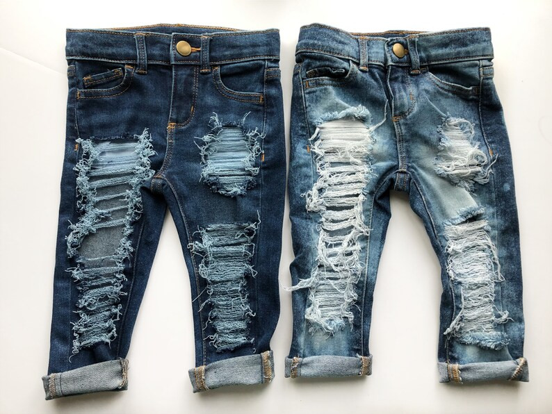 Distressed Jeans | Etsy | Etsy (US)