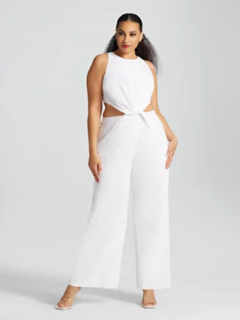 Carlotta Cut-Out Jumpsuit - Gabrielle Union x FTF - Fashion To Figure | Fashion To Figure