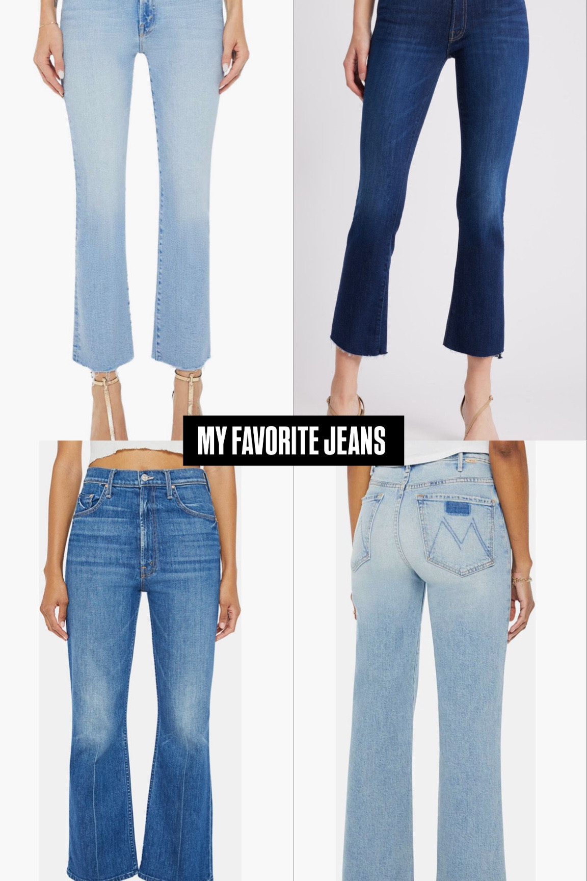 My all-time FAVORITE jeans by Mother!! These are the most amazing jeans in the world. Not kidding.  

#LTKSeasonal #LTKGiftGuide #LTKStyleTip