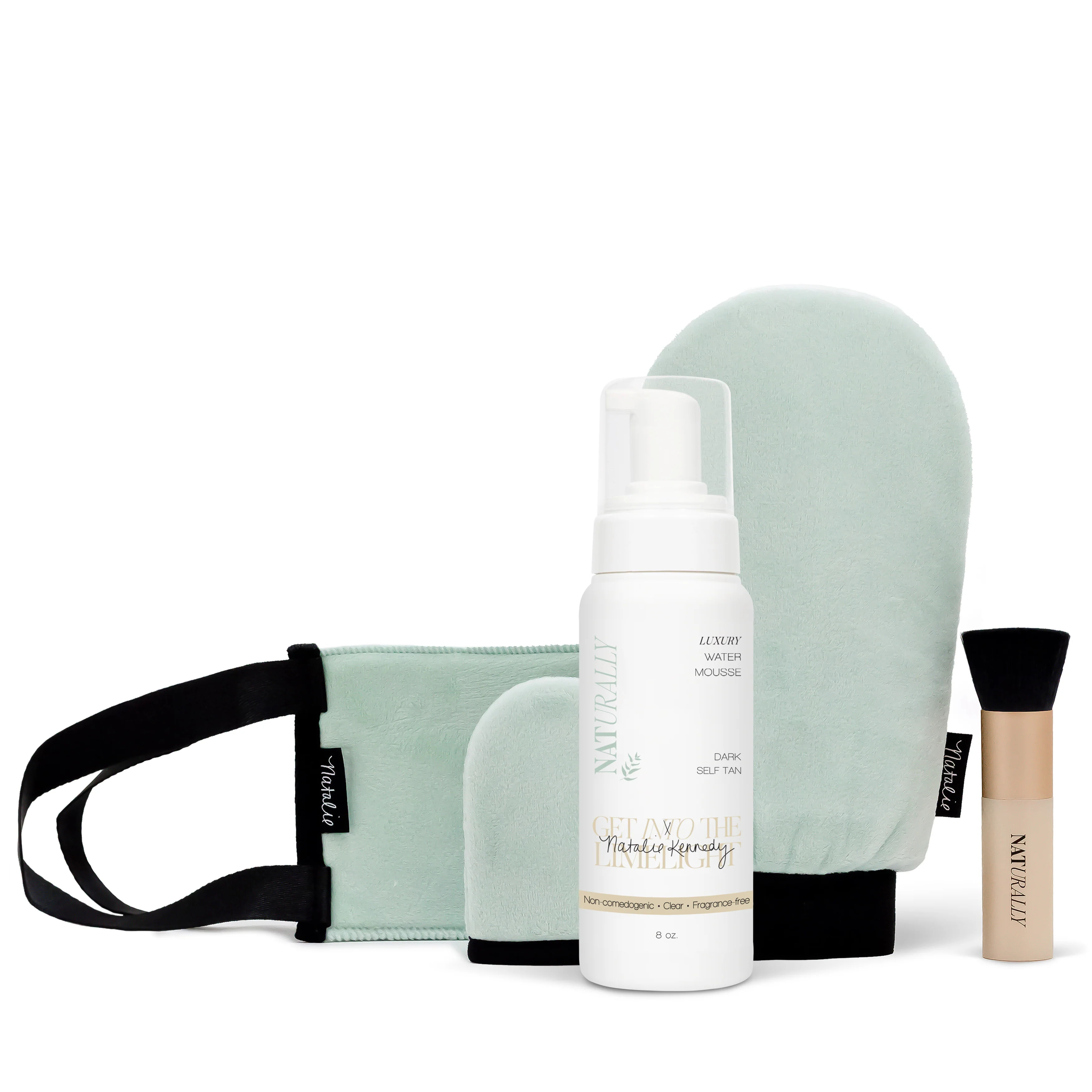 Natalie Bundle: NATurally Dark Luxury Water Mousse + Accessories | Get Into The Limelight Ltd.