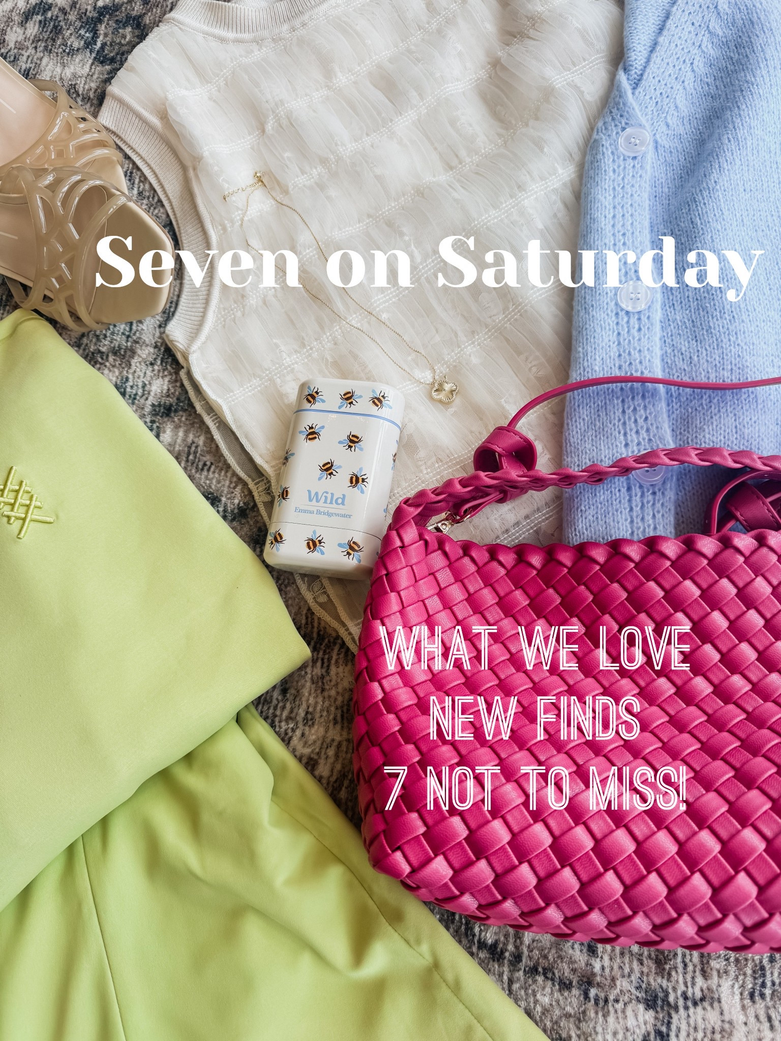 Seven on Saturday. 
Sharing what we love lately, new finds, 7 items not to miss! 
New deodorant. Summer crossbody bag. 
The prettiest lace detail top! 


#LTKBeauty #LTKmomlife #LTKSeasonal