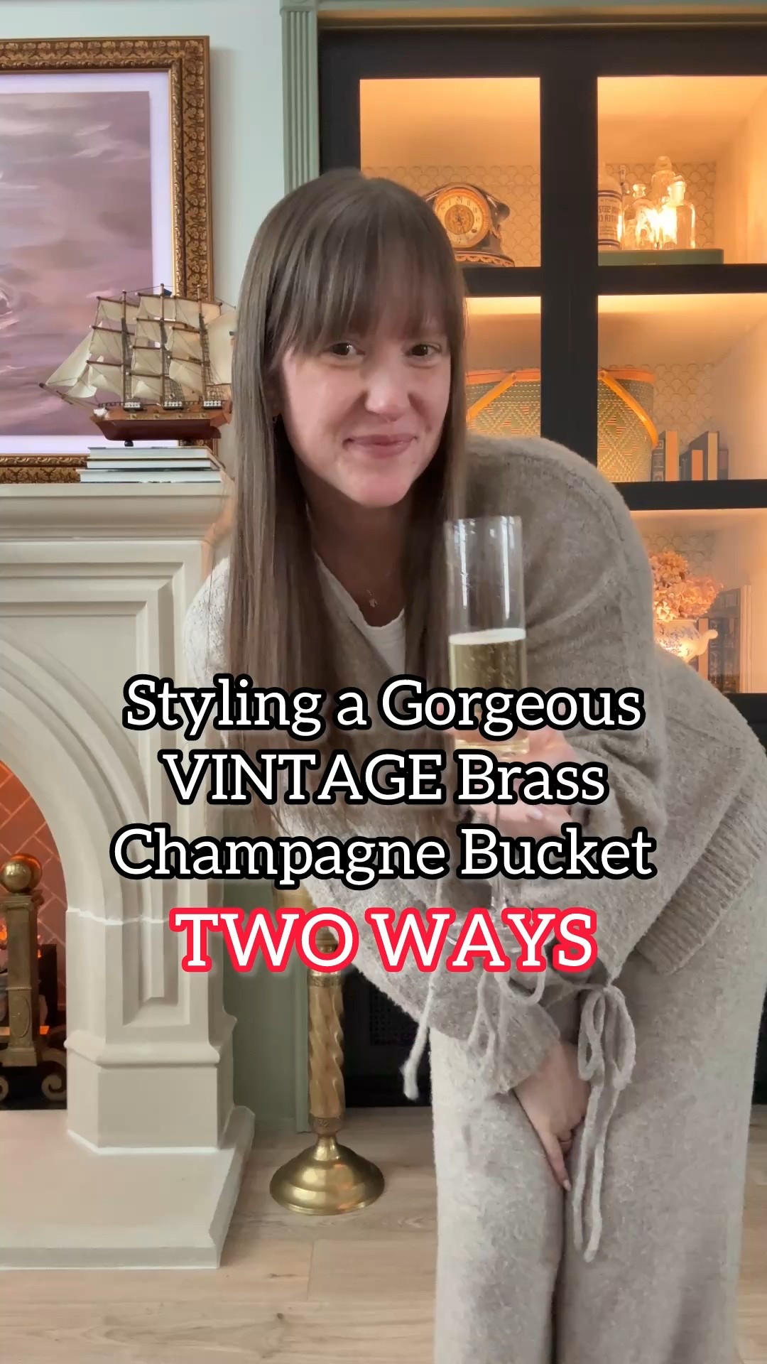 The vintage brass champagne bucket is my favorite new addition to this space! Linking several at different pro points along with the other sources from this room! 

#LTKHome #LTKdayinmylife #LTKSeasonal