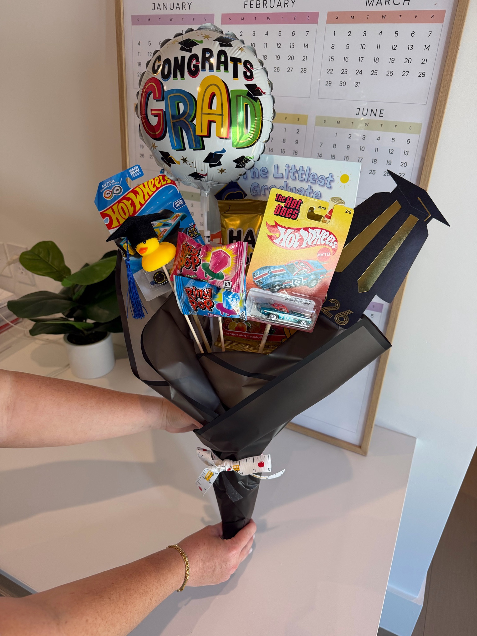 Pre-K graduation bouquet!