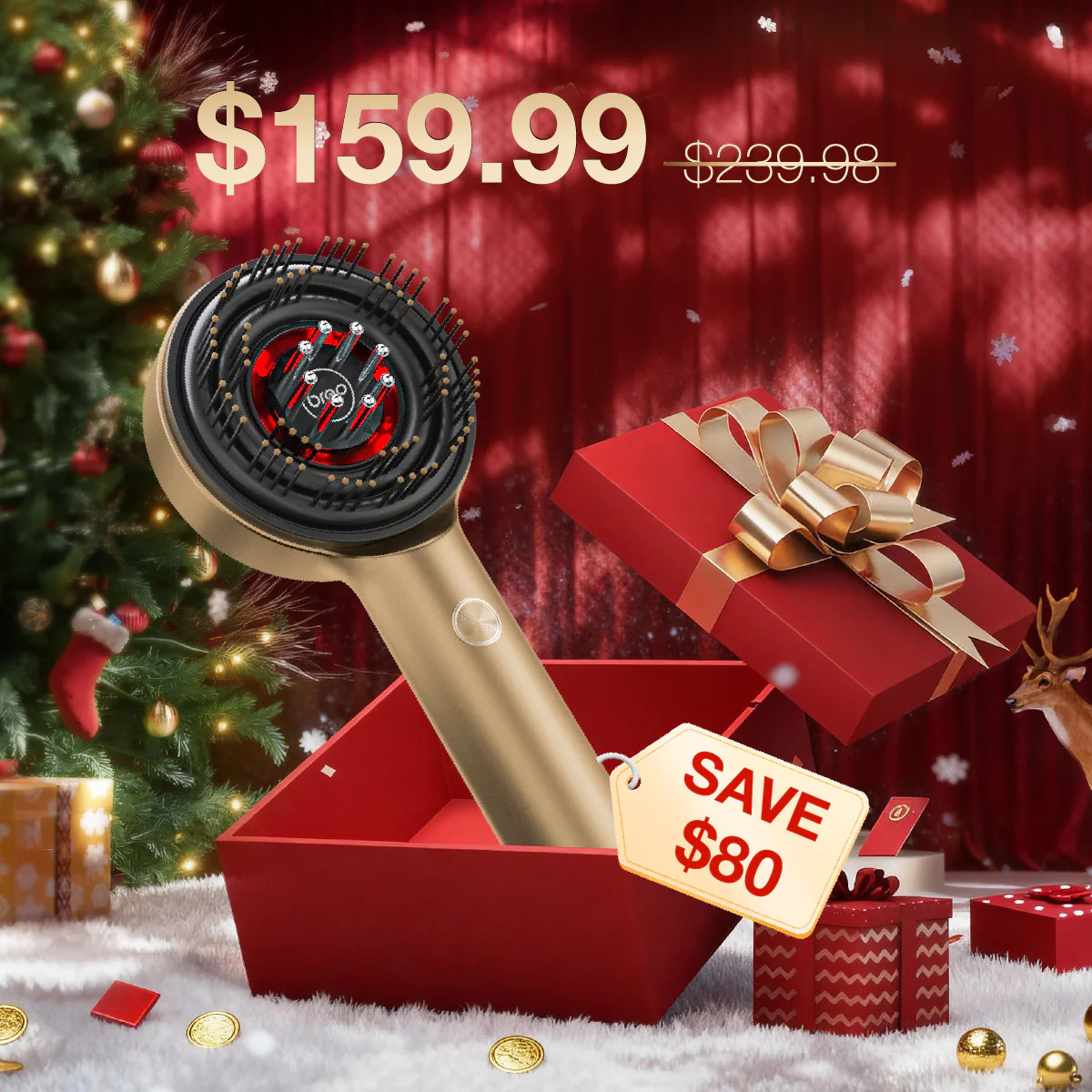 Scalp Massager for Hair Growth Support | BREO