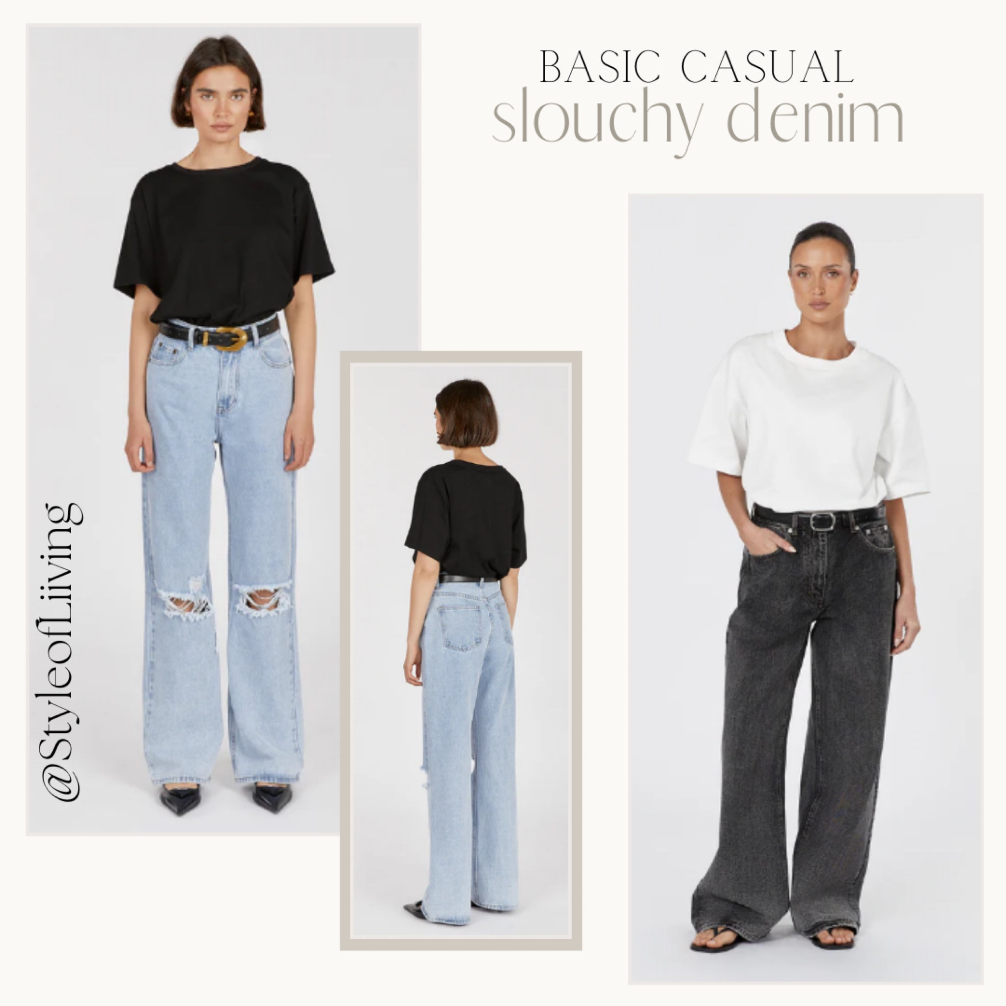 Women’s slouchy denim jean pants. Casual basic fashion. Wear with a comfy tee!

#LTKSeasonal #LTKStyleTip #LTKU