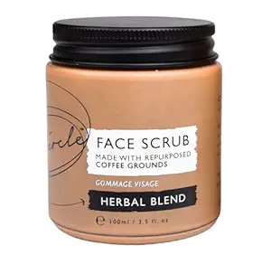 UpCircle Coffee Face Scrub - Herbal Blend For Oily, Combination + Spot Prone Skin 3.5oz - Tea Tre... | Amazon (US)