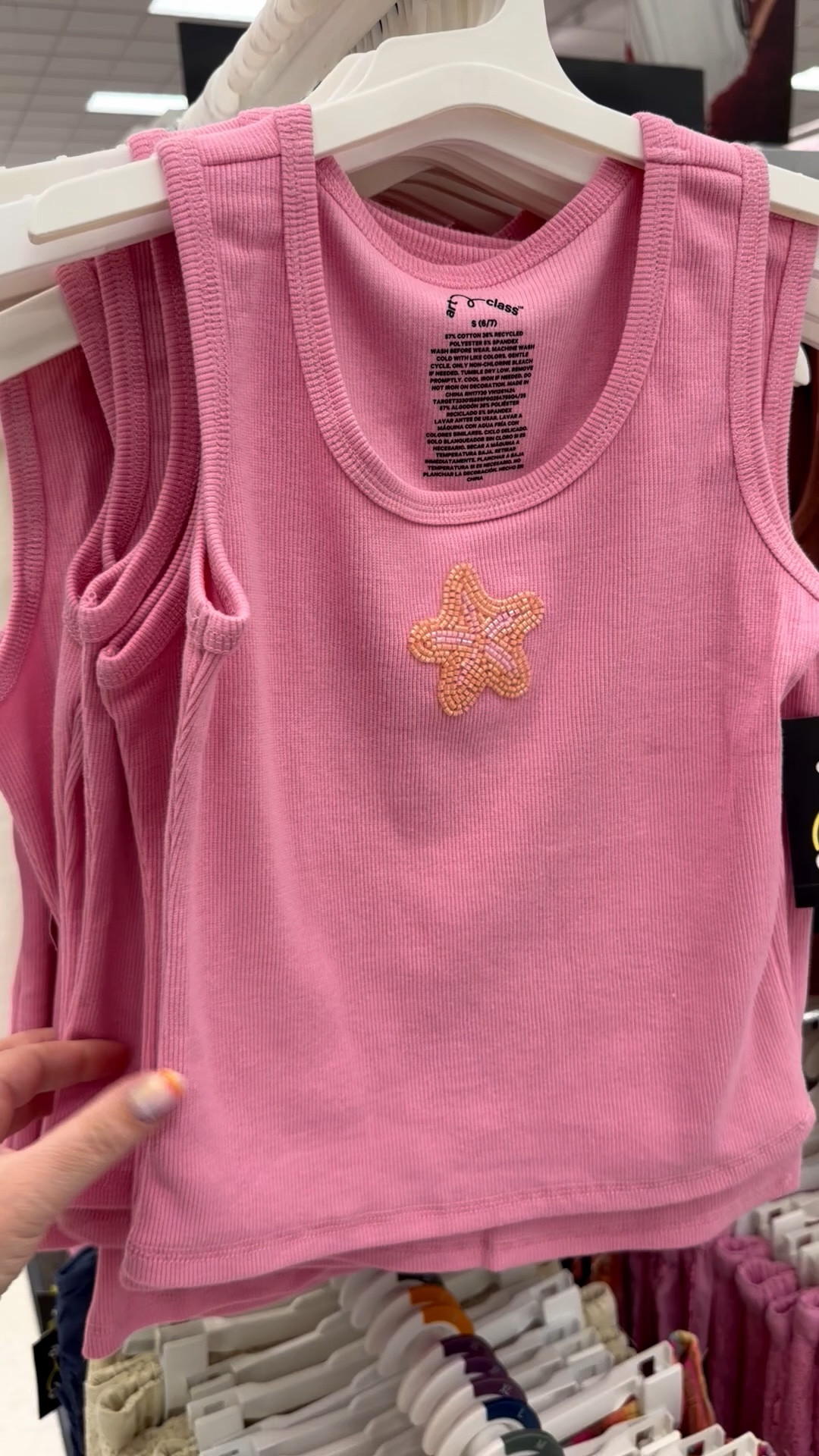 Girls summer tanks with beaded details are only a few bucks and just wait til you see the striped pants that need to be paired with them!

#LTKdayinmylife #LTKKids #LTKmomlife