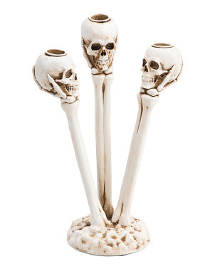 12in Antique Candle Holder | TJ Maxx