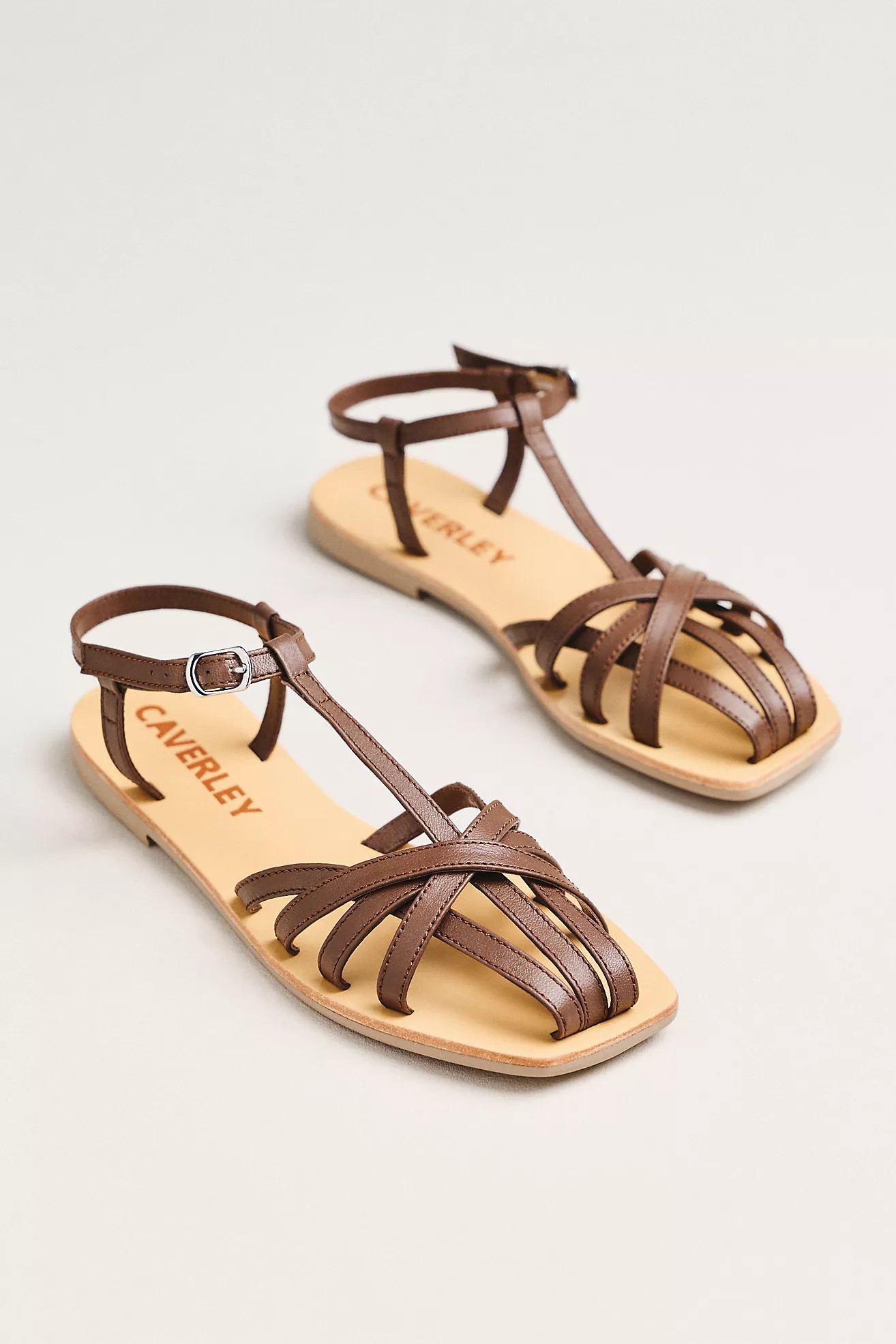 CAVERLEY Marcy Ankle-Strap Sandals | Anthropologie (US)