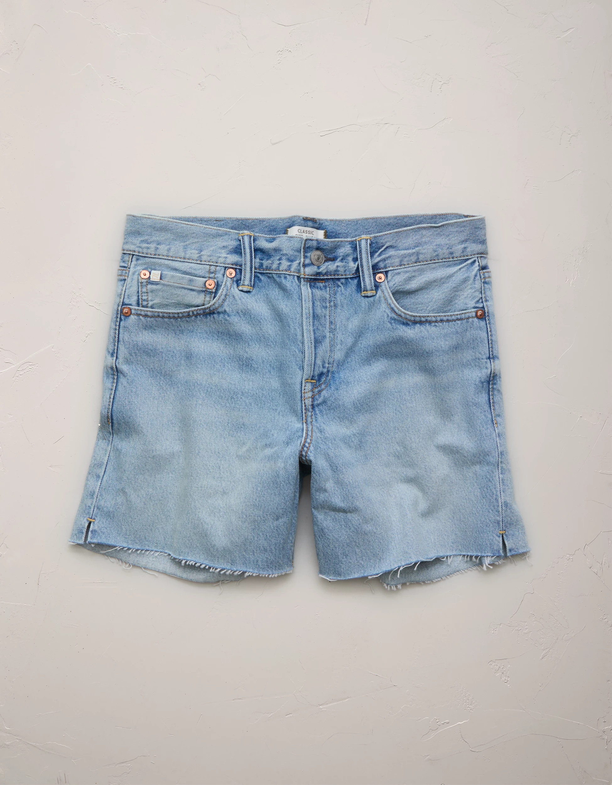 AE77 6" Classic Denim Short | American Eagle Outfitters (US & CA)