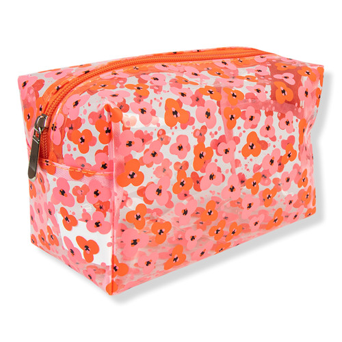 Red & Pink Transparent Make-Up Bag | Ulta