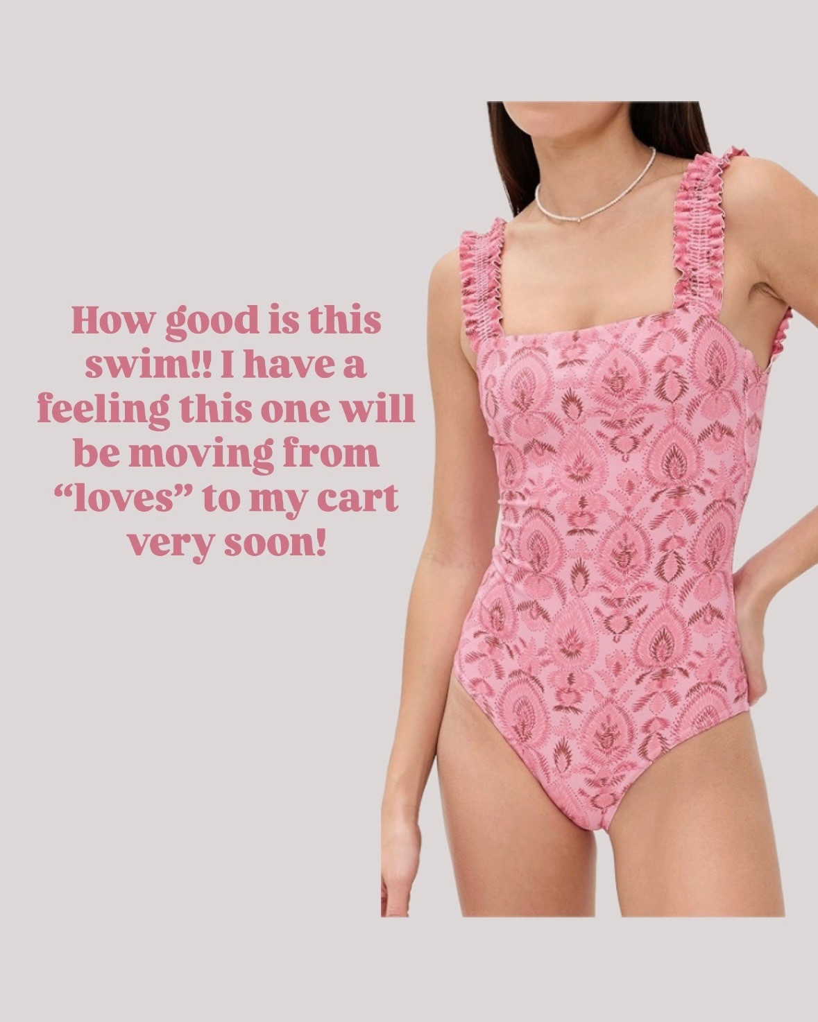 Obsessed with the print on this swimsuit 😍 will definitely be ordering once it gets warmer!

Loverly Grey, Shopbop, one piece, Hill House, women’s swimsuit

#LTKSeasonal